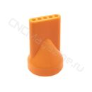 Сопло плоское для подачи СОЖ 5 отверстий d 3 мм 1/2" (4358)