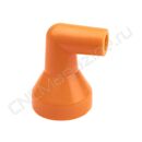 Сопло угловое для подачи СОЖ d 6.5 мм 1/2" (4365)