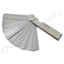 4601-25 Щупы для измерения зазора 0.04-1 мм, 75 мм, 25 шт набор