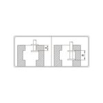 3287-25B Нутромер (микрометр) микрометрический для внутренних канавок  0-25 мм, 0.01 мм