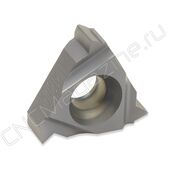 11NR18NPT DM215 пластина резьбовая твердосплавная, американская коническая трубная резьба 60° (NPT)