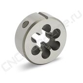 Плашка круглая для метрической резьбы M22x2 ISO2568 P6M5 (HSS)