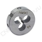 Плашка круглая для метрической резьбы М1х0.25 д16 ISO2568 Р6М5К5 (HSS-E)