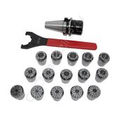 BT40-ER32-70 15PCS Патрон с набором цанг 15 шт (d6-20 мм)