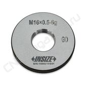 4129-16G Калибр-кольцо резьбовое с мелким шагом M16x0.5 ПР
