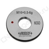 4129-16GN Калибр-кольцо резьбовое с мелким шагом M16x0.5 НЕ