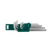 Комплект угловых шестигранников LONG 1,5-10 мм, 9 предметов, легированная сталь S2, H02SM109S Jonnesway
