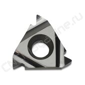 16IR1.0ISO K15 пластина резьбовая твердосплавная, метрическая резьба полный профиль 60°