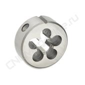Плашка круглая для метрической резьбы M14x1.25 ISO2568 P6M5 (HSS) левая
