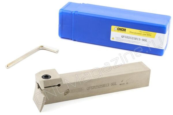 QFGD2525R13-90L резец канавочный