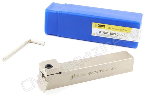 QFFD2525R10-74L резец канавочный