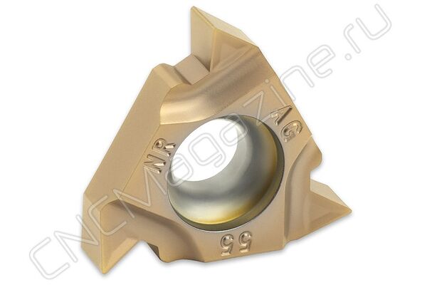 16NRAG55-M DM415 пластина резьбовая твердосплавная, неполный профиль 55°