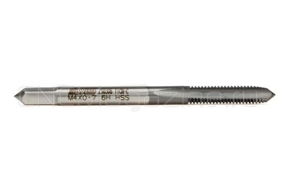 Метчик М4х0.7 HSS-E  6H прямая канавка, TiAlN (TiCN-C) (TA01004)