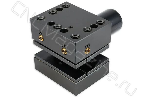 D2-40x25x72 Держатель инструмента VDI двойной универсальный, перевернутый, левый