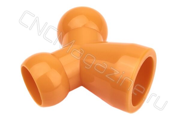 Тройник Y-образный для подачи СОЖ. 3/8" (3431)