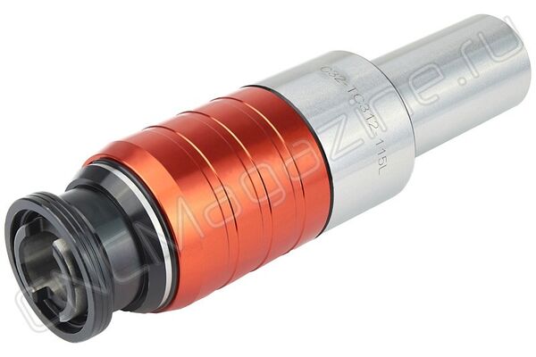 C32-TC312-115 Gr.1 Быстросменный резьбонарезной патрон с компенсацией по длине (red)