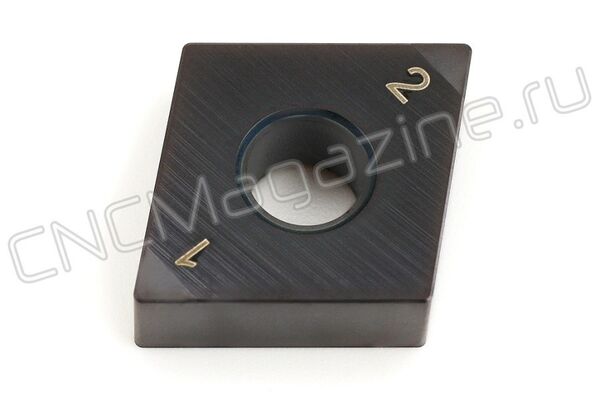 CNGA120404M-2 IBCK020P пластина для точения с двумя напайками PCBN