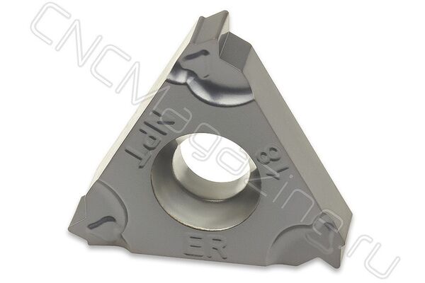 16ER18NPT-TC IM7325 пластина резьбовая твердосплавная, американская коническая трубная резьба 60° (NPT)