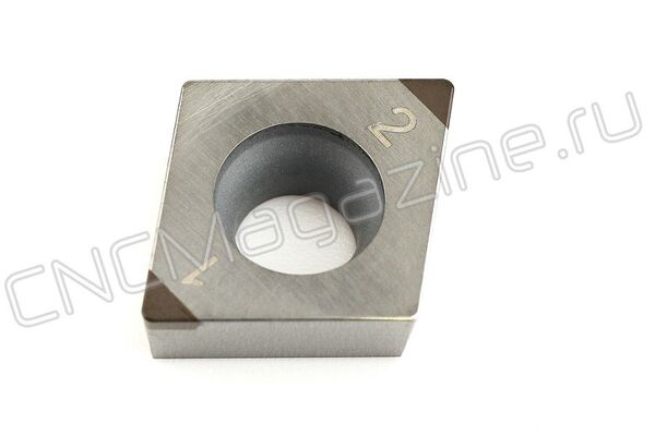 CCGW060204M-2 IBH015P пластина для точения с двумя напайками PCBN