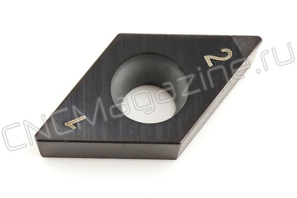 DCGW11T304-2 IBCH025P пластина для точения с двумя напайками PCBN