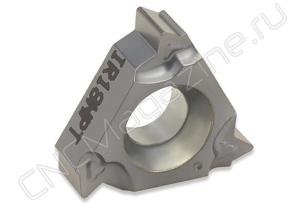 11IR18NPT-TC IM7325 пластина резьбовая твердосплавная, американская коническая трубная резьба 60° (NPT)