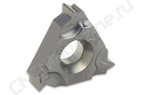 16IR14NPT-TC IM7325 пластина резьбовая твердосплавная, американская коническая трубная резьба 60° (NPT)