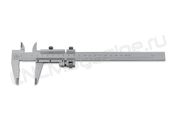 Штангенциркуль ШЦ-2 0-200х0.02, губки 46 мм