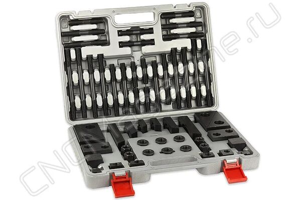 CK-14-16 58 PCS Прижимы фрезерные в кейсе (М14, паз 16 мм)