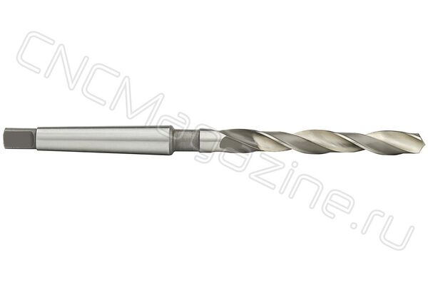 Сверло с коническим хвостовиком конус Морзе №4, 32.5 мм (32.5x185x334 HSS DIN345) 170032501