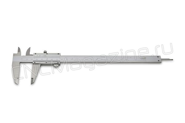Штангенциркуль нониусный 200х0.05 и 8"х1/128", нержавеющая сталь