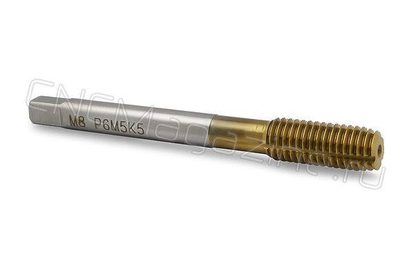 Метчик раскатник M8х1.25 HSS-E TiN T02R0080 машинный