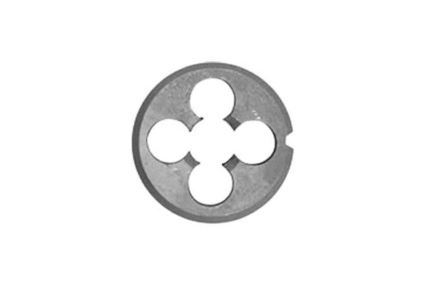 Плашка круглая для трубной конической резьбы R1/4 P6M5 (HSS)