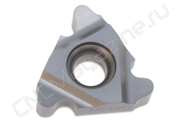 22NR4RD DM215 пластина резьбовая твердосплавная, Круглая резьба RD 30° DIN 405