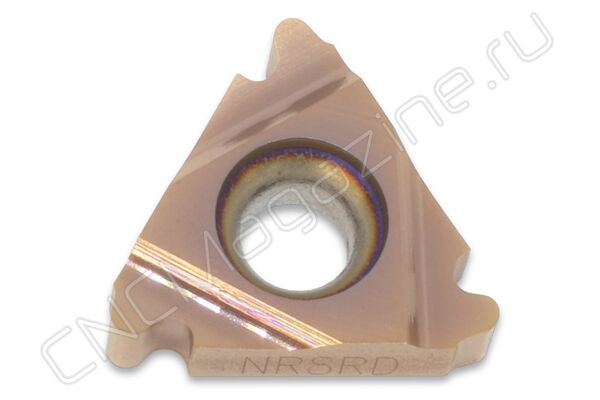 16NR8RD DM415 пластина резьбовая твердосплавная, Круглая резьба RD 30° DIN 405