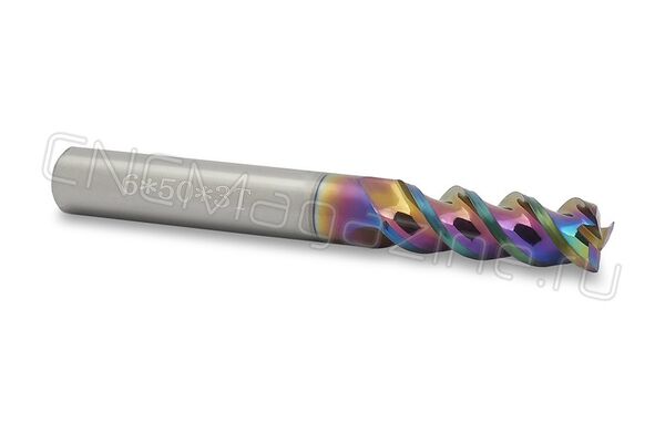 GE3-D6.0-18x50 AL DLC фреза концевая твердосплавная