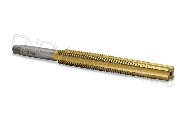 Метчик трапецеидальный Tr12х2 L=114.5 HSS TiN (T01TR01202)