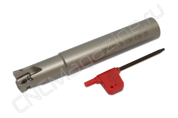 EXN03R-20-130-C20-3T высокоскоростная фреза со сменными пластинами
