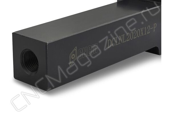 DCLNL2020X12-P резец для наружного точения, с СОЖ