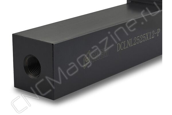 DCLNL2525X12-P резец для наружного точения, с СОЖ
