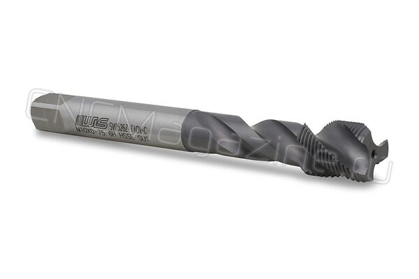 Метчик M10х0.75 HSS-E 6H со спиральной канавкой, (38), SUS TiAlN (TiCN-C) STA02010075