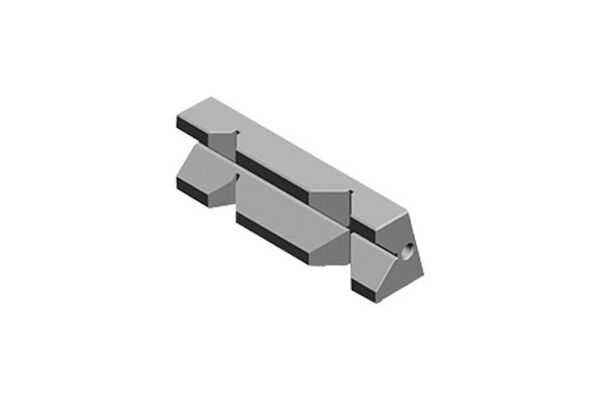 230F-5 Губка быстросменная закаленная призматическая тисков StandardFLEX 1А-5 GERARDI