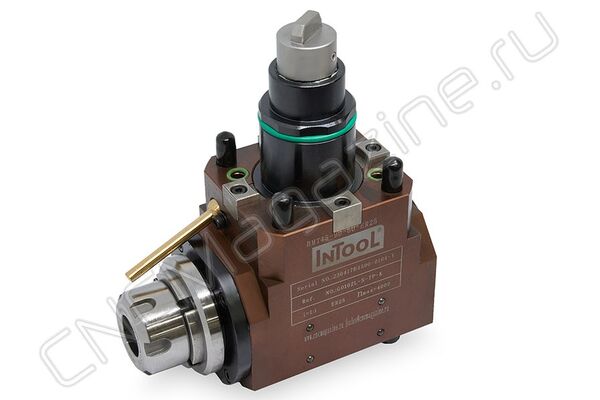 BMT45-90-60-ER25 Радиальный приводной цанговый блок, внеш. охл