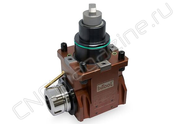 BMT75-90-90-ER40 Радиальный приводной цанговый блок, внеш. охл