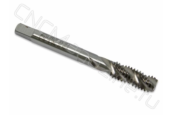 Метчик 5/16"-18 UNC HSS-E 6H спиральная канавка 38° (W02UNC0516)