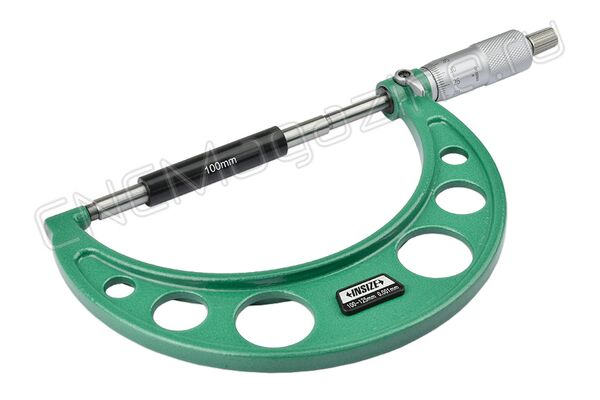3210-125A Микрометр гладкий МК 100-125 с делением 1 мкм, 0.001 мм, Тип Б