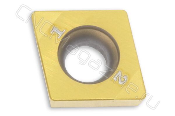 CCGW060204-2N MHN20C пластина для точения с двумя напайками PCBN
