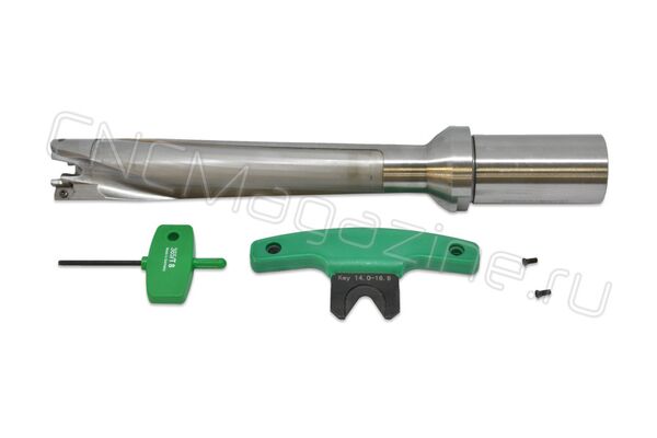 QD3000-32-5D-D16/A04 корпусное сверло с центрирующей головкой и пластинами