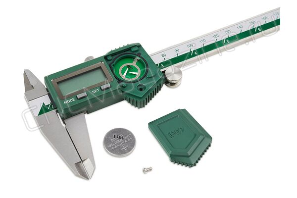 1118-200B Штангенциркуль цифровой ШЦЦ 0-200 мм, 0.01 мм, IP67, губки 50 мм