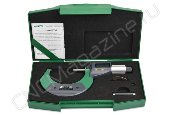 3109-75A Микрометр цифровой МКЦ 50-75 мм, 0.001 мм