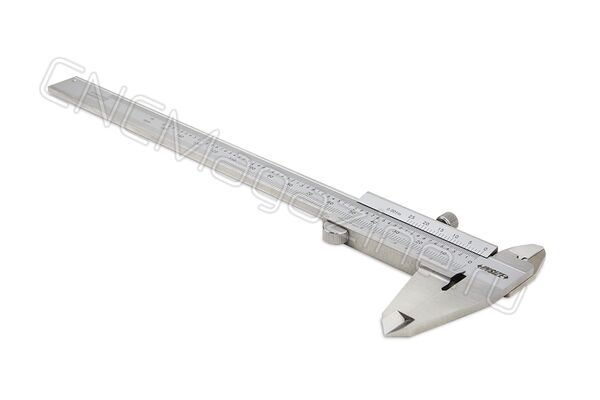 1239-1502 Штангенциркуль нониусный для левшей ШЦ-1 0-150 мм, 0.02 мм, губки 40 мм